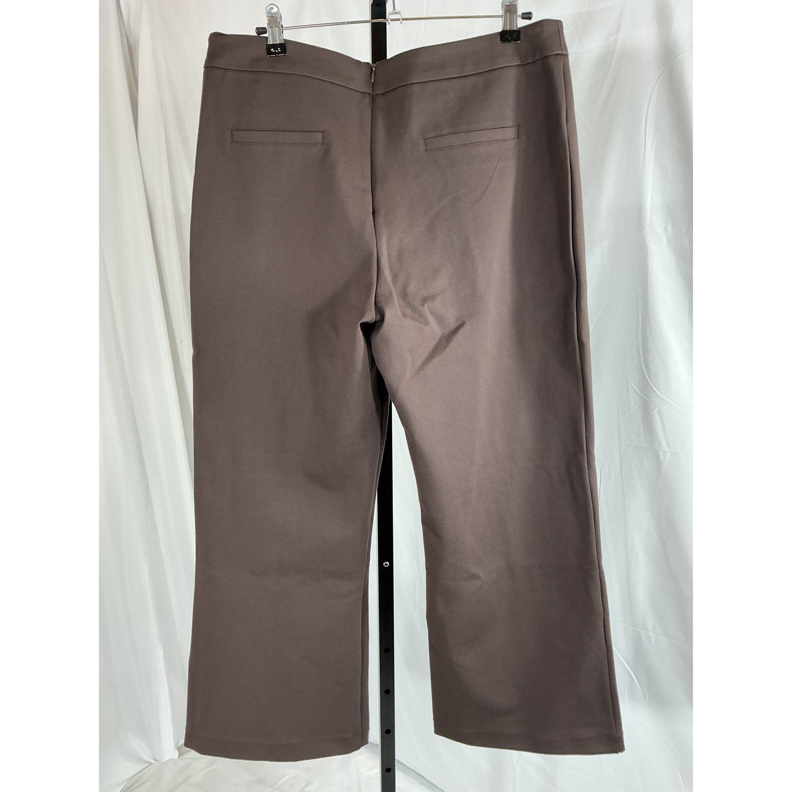 Staud 'Knack' Brown Rayon Pant Size XL - NWT