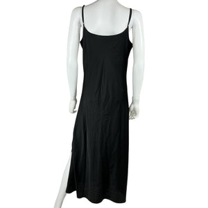 Allsaints Sleek Black Hadley Dress Size 8