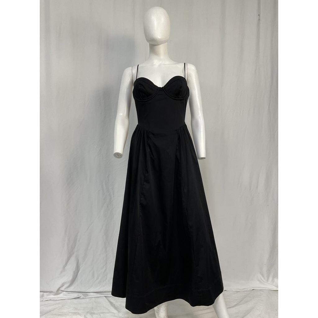 Astr The Label 'Bellamy' Black Cotton Dress Size M