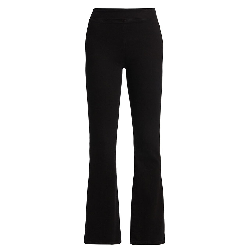 Frame 'Le' Black Cotton Jetset Stretch Flared Leg Jeans Size 1