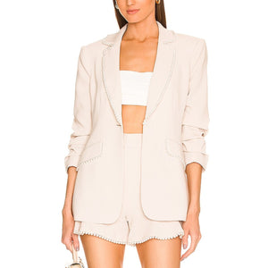 Cinq à Sept Embellished Moon Gracey Blazer Size 6