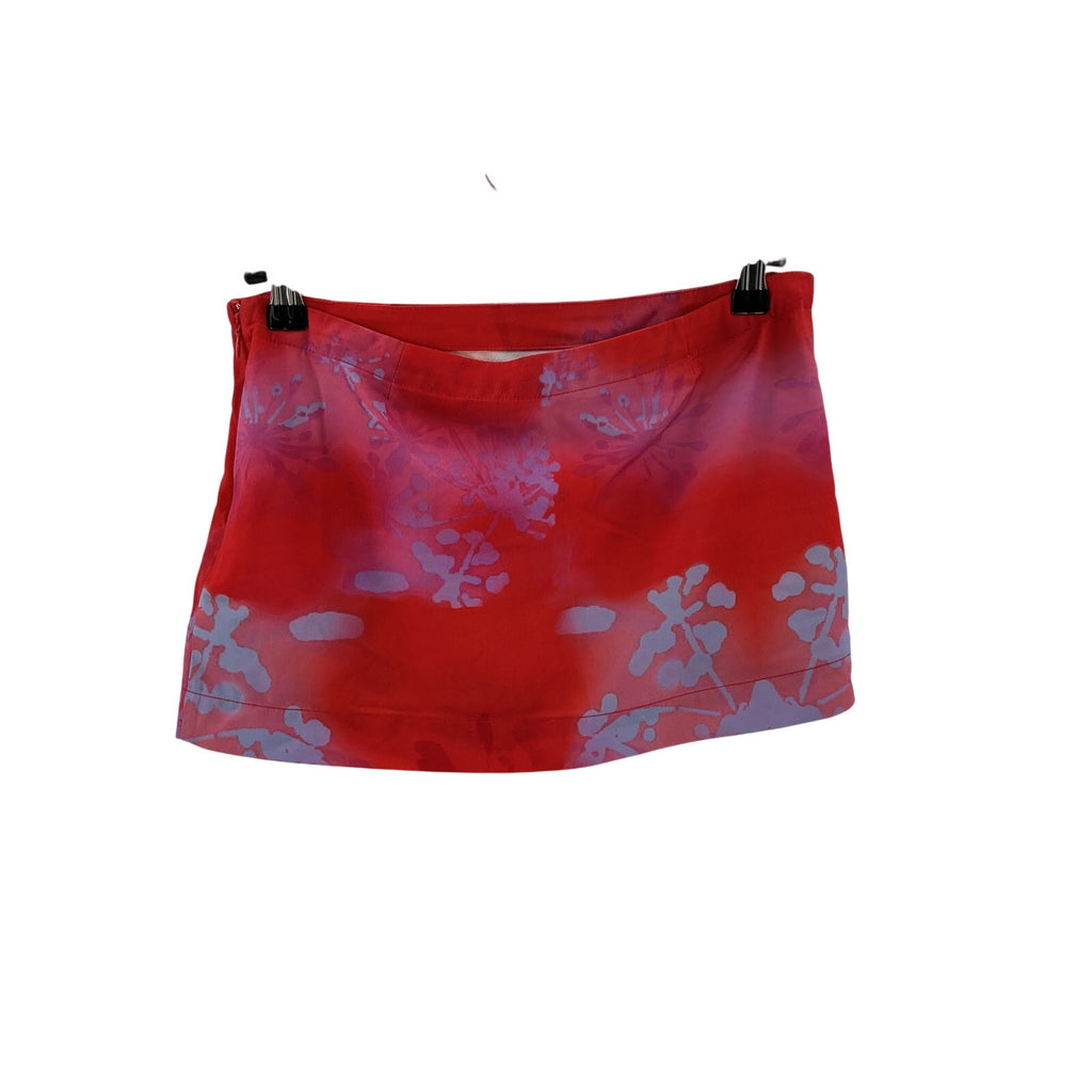 Miaou 'Micro' Pink Polyester Mini Skirt Size S