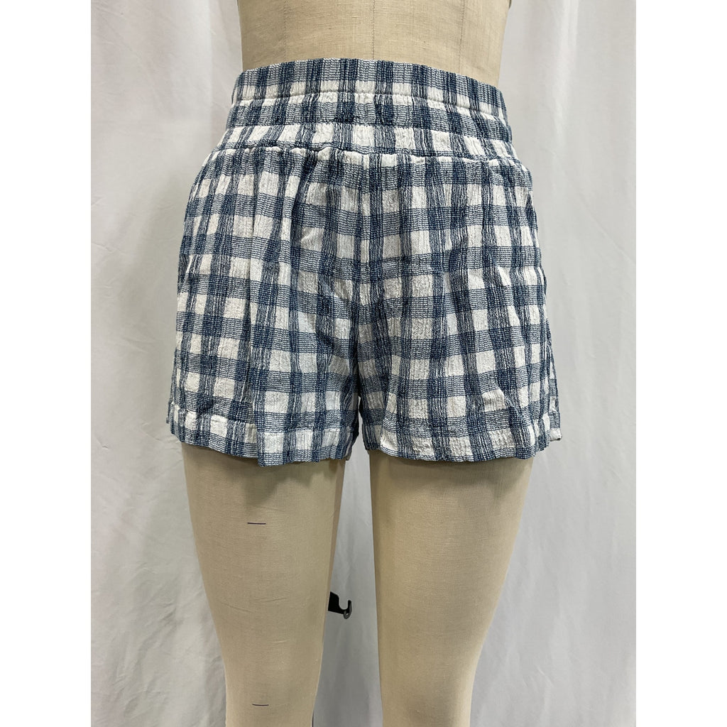Hatch 'The Willa' White Crinkle Maternity Short Size 0