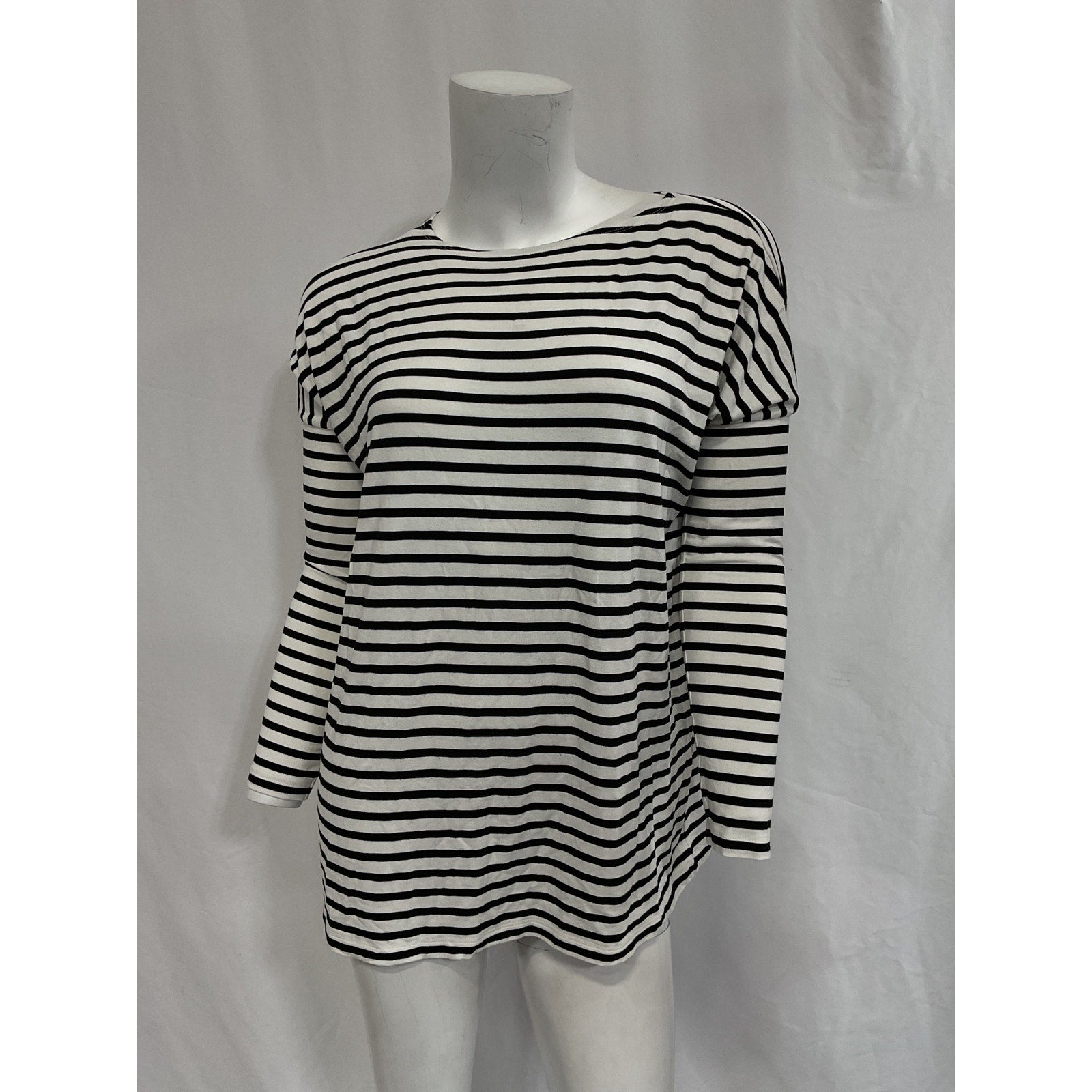 Hatch 'The Perfect Tee' Black Boat Neck Longsleeve Maternity Tee Size 0