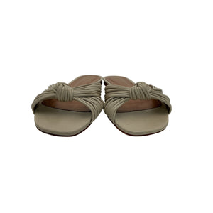 House Of Harlow 1960 x Revolve 'Billie' Beige Leather Flat Size 7.5
