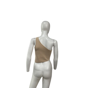 A.L.C. 'Colby' Beige Viscose Top Size M