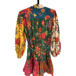 Zimmermann Vibrant Red Ginger Mini Dress Size 2