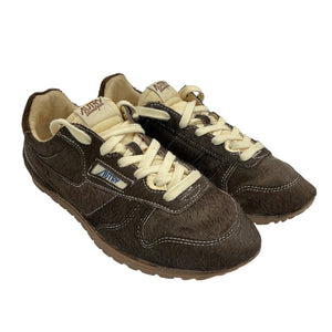 Autry Textured Brown Windspin Sneakers Size 39