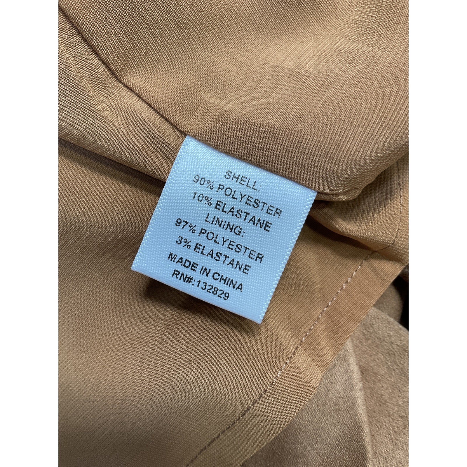Tularosa 'Ginny' Brown Faux Suede Leather Mini Skirt Size M