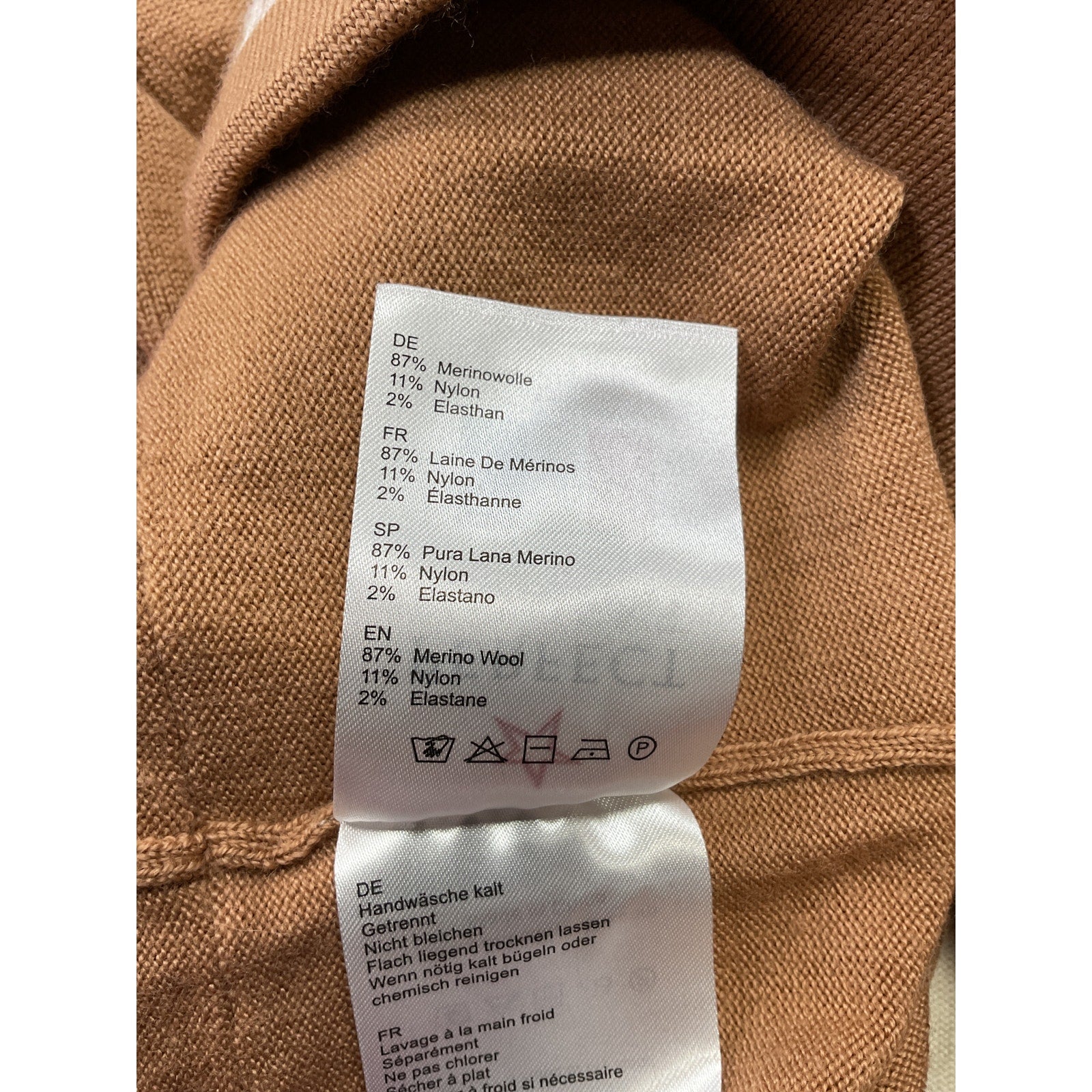 Perfect Moment 'Mania' Brown Merino Wool Bottom Size S