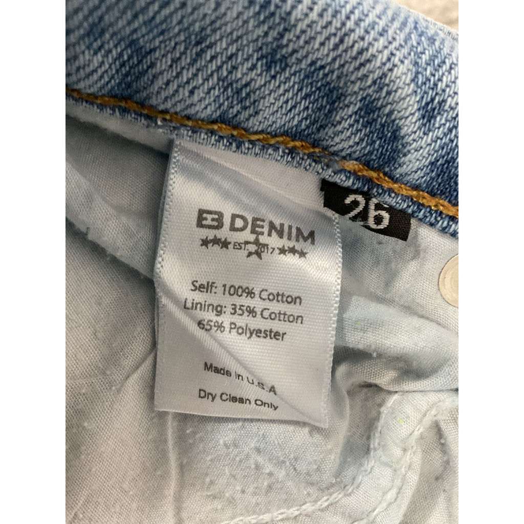 Eb Denim 'Frederic' Silver Coated Denim Jean Size 26