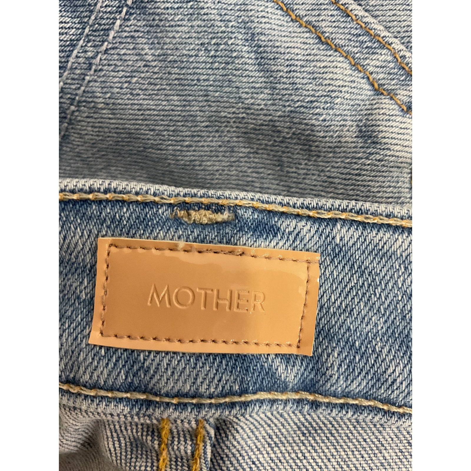 Mother 'The Tripper' Blue Flood Denim Jeans Size 27