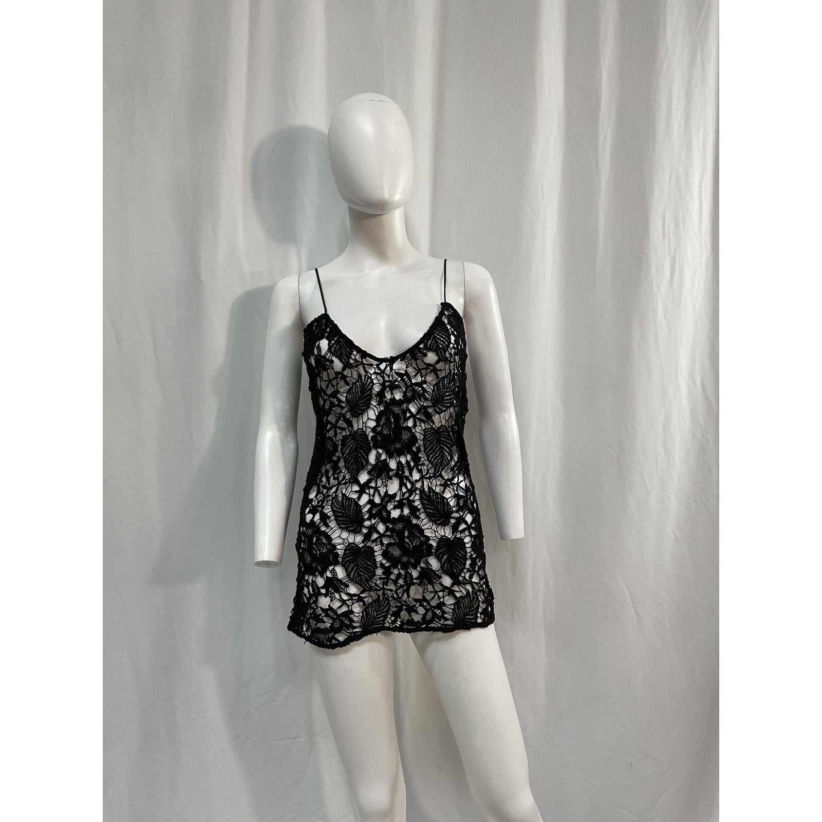 Nili Lotan 'Rose' Black Cami Top Size M - NWT