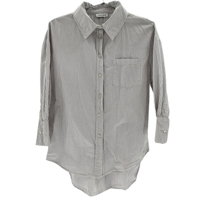 Anine Bing 'Mika' Purple Cotton Shirt Size S/P