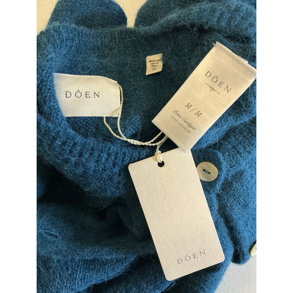 D�en 'Petra' Blue Cardigan Size M