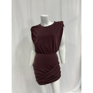 Michael Costello Strong Shoulder Mini Dress Size XS