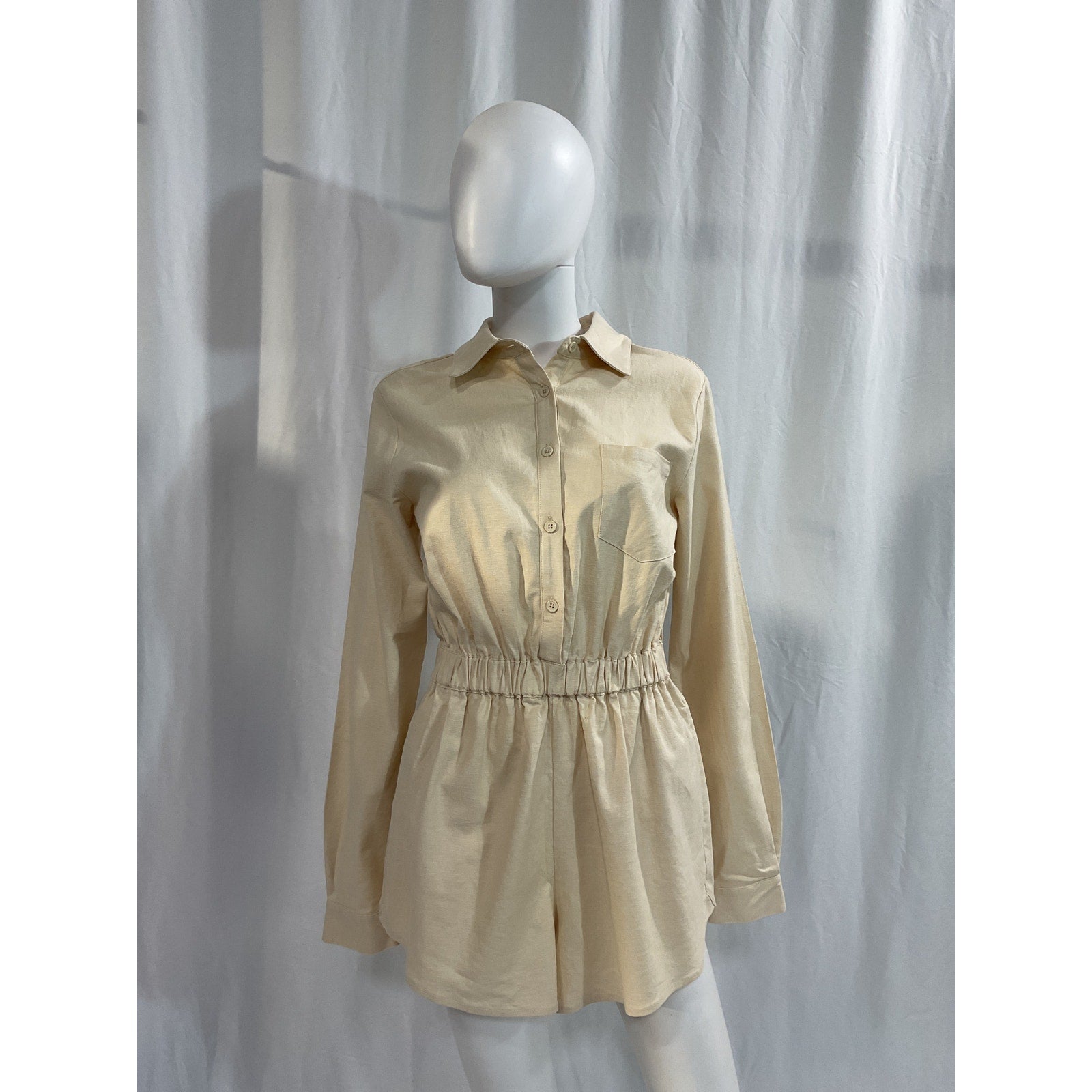 Lpa 'Karolina' White Romper Size S - NWT