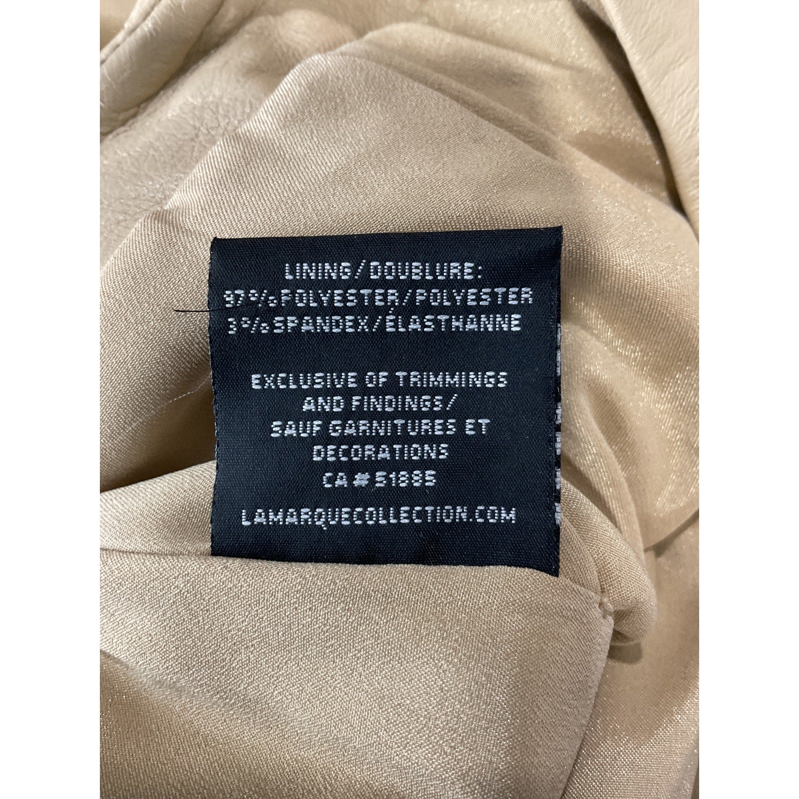 Lamarque Revolve 'Aricia' Beige Polyester Skirt Size 4 - NWT