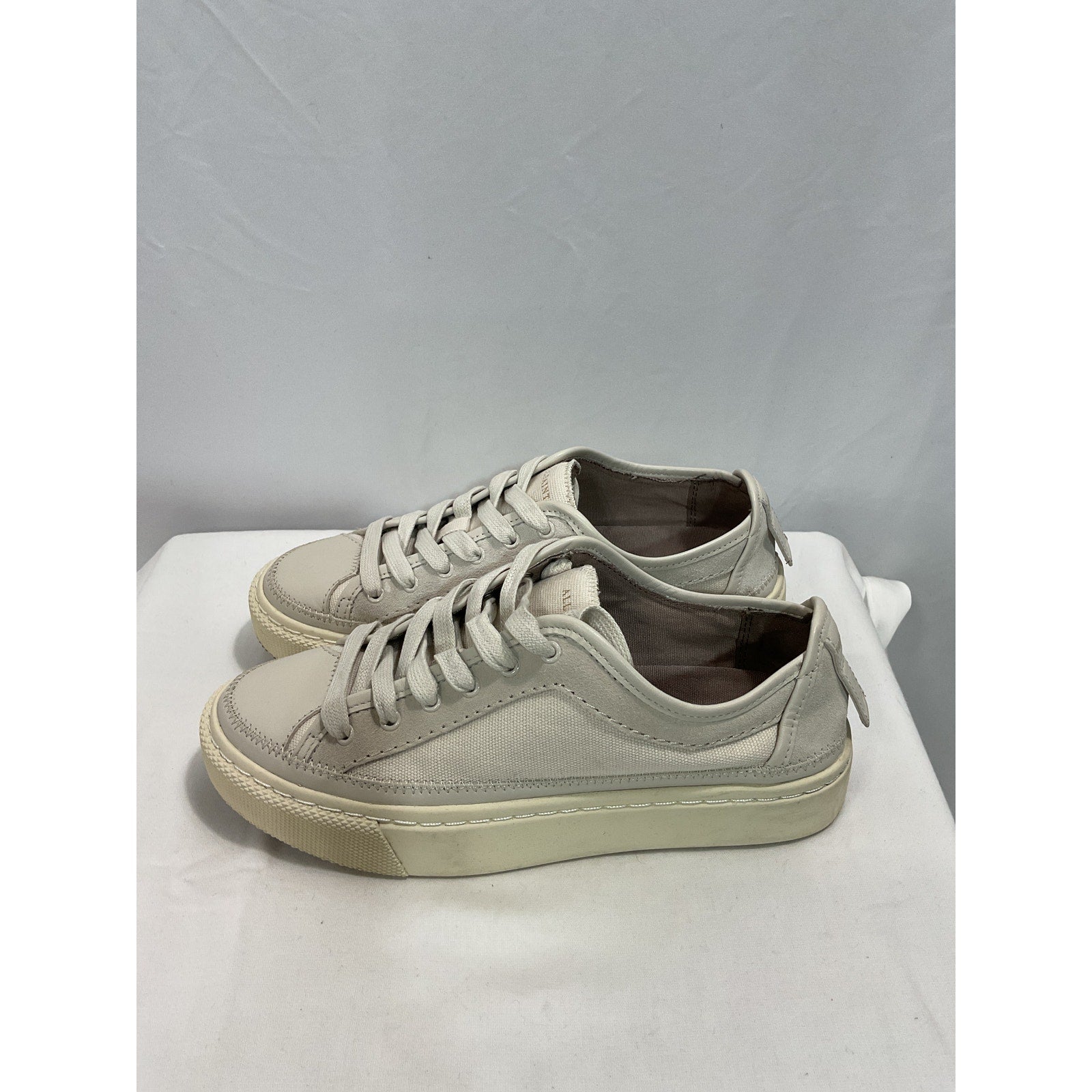 Allsaints 'Milla' White Leather Sneaker Size 7