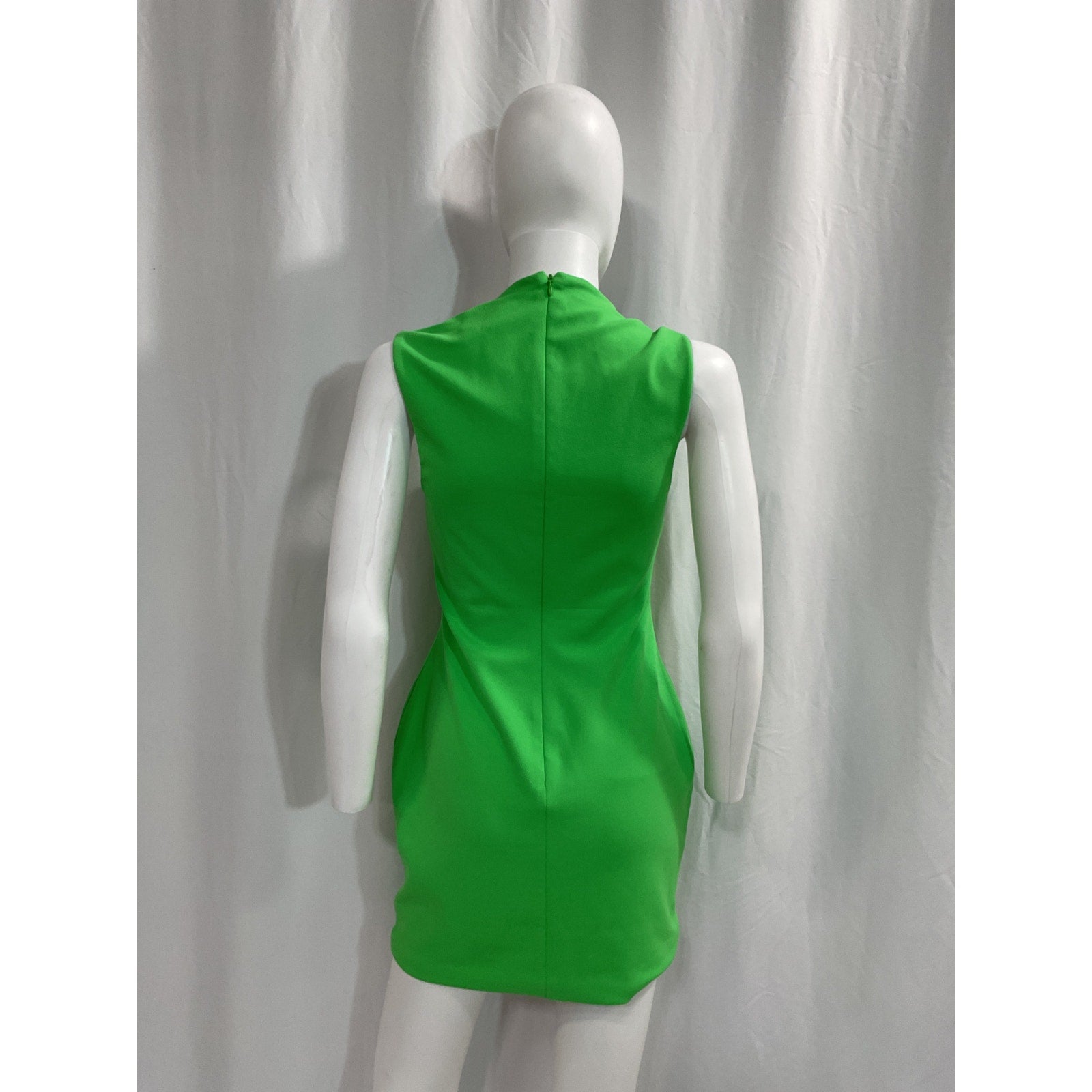 Solace London 'Cora' Green Square Neck Mini Dress Size 6