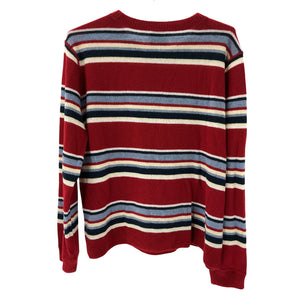 Reformation Striped Multicolor Boyfriend Pullover Size S