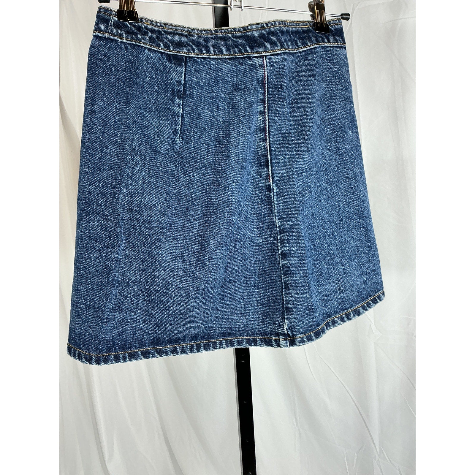 Self-Portrait Denim Mini Skirt Size 2