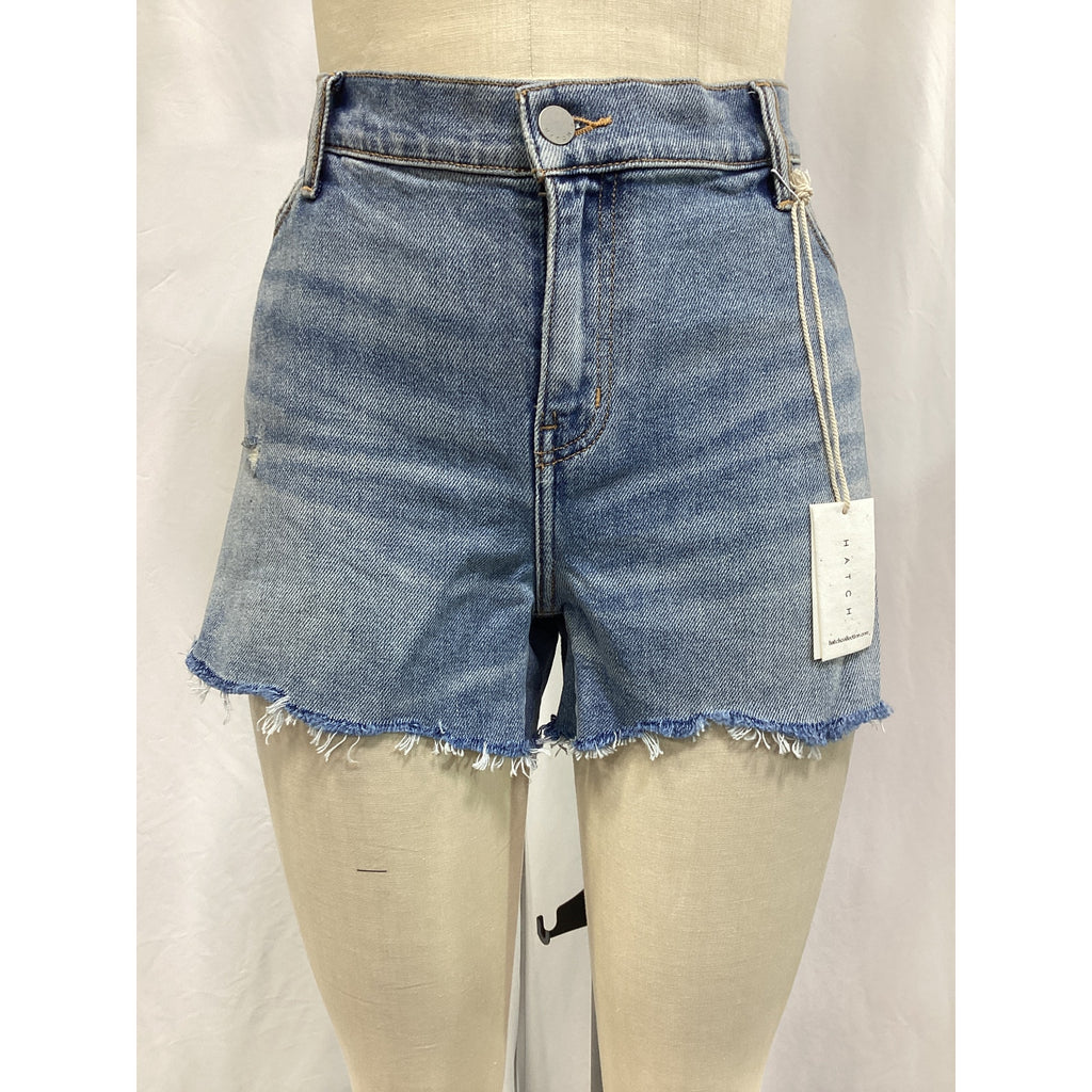 Hatch 'The Cut Off' Denim Maternity Short Size 31 - NWT