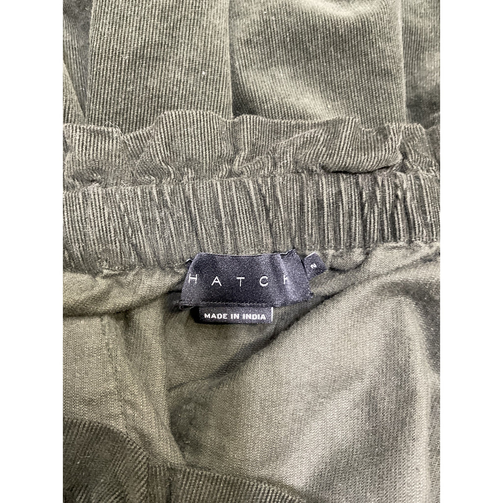 Hatch 'The Jude' Black Cotton Cord Pant Size 2