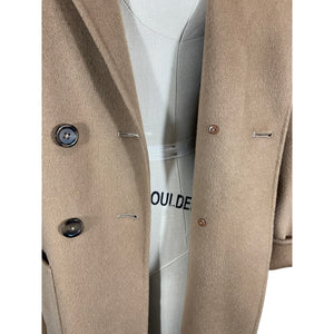 Anine Bing Classic Tan Dylan Overcoat Size XS