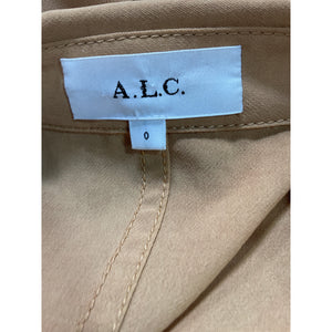 A.L.C. Chic Tan Florence Shirtdress Size 0