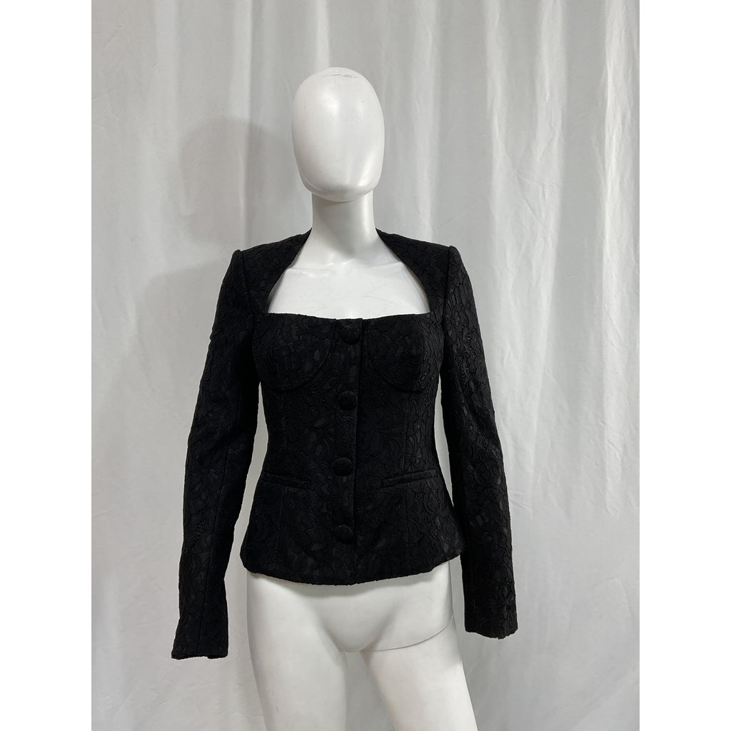 Cami Nyc 'Samira' Black Blazer Top Size 4