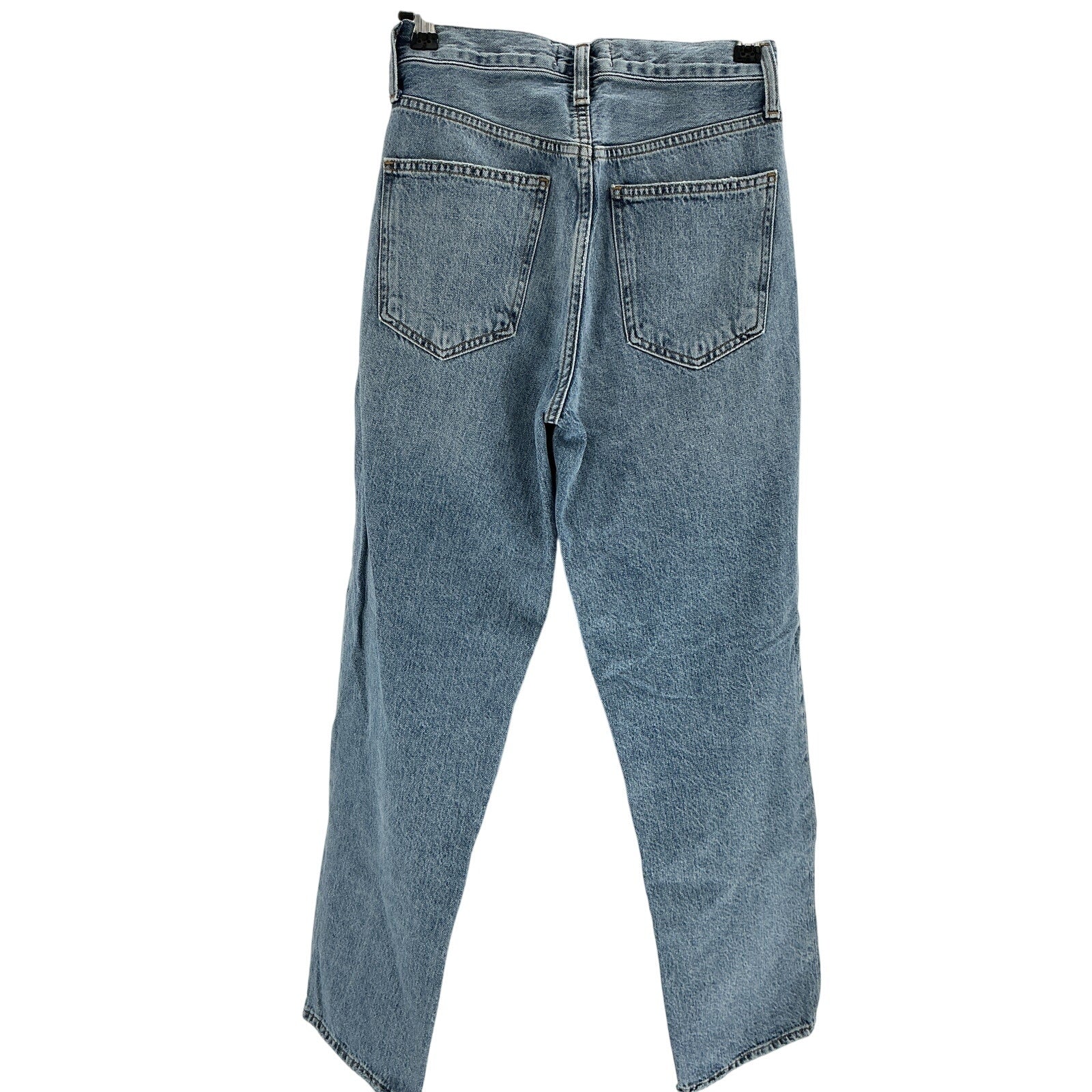 Agolde 'Crisscross' Blue Cotton Upsized Jeans Size 23