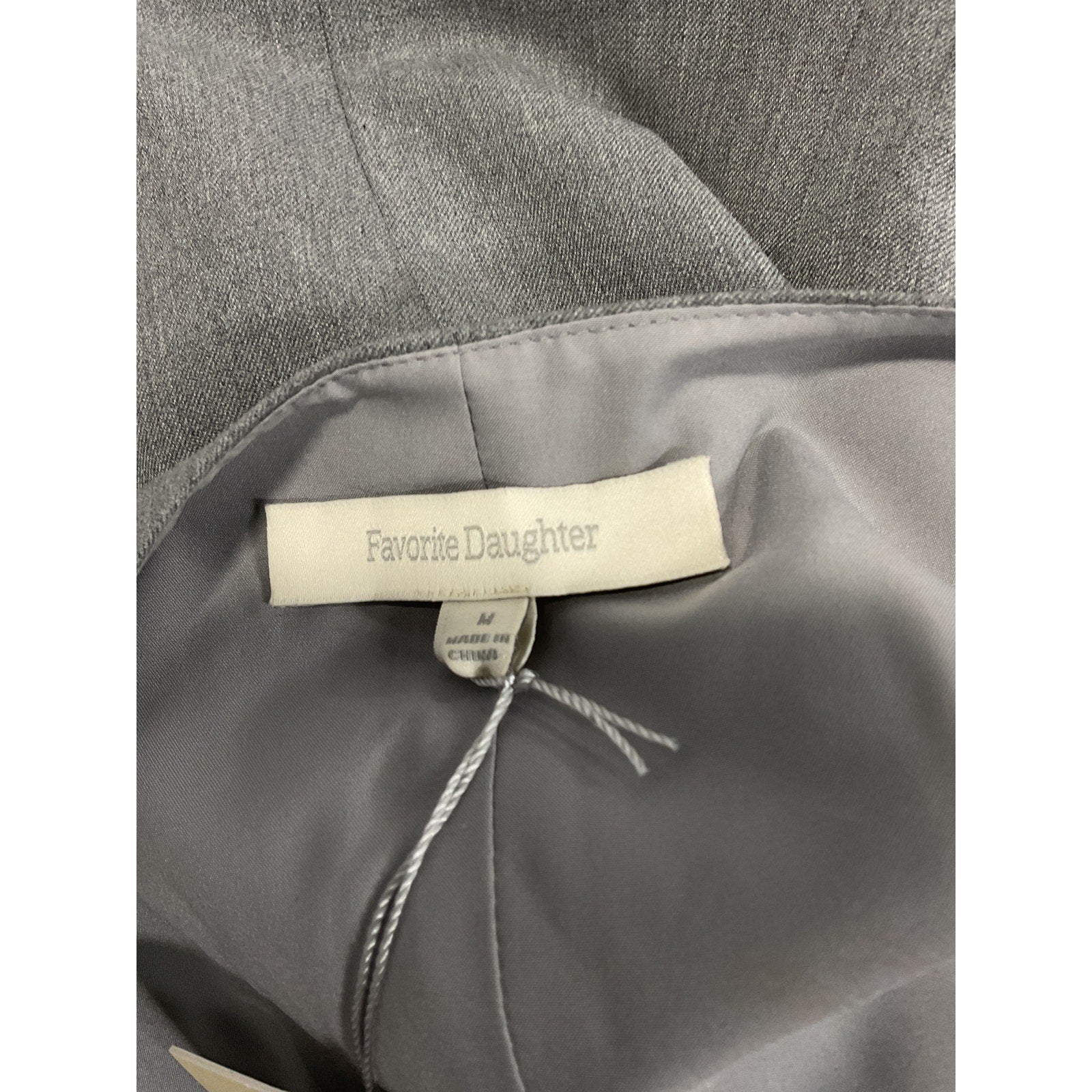 Favorite Daughter 'The Favorite' V Neck Gray Vest Size M - NWT