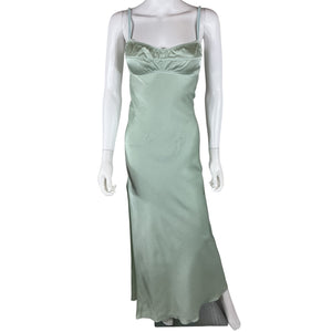 Anna October Elegant Mint Georgina Maxi Dress Size S