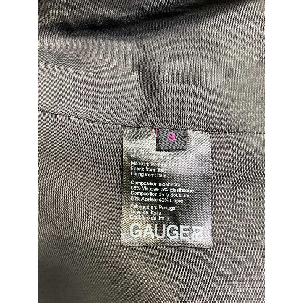 Gauge81 'Ratari' Black Viscose Blazer Size S