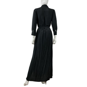 L'Agence Black Cameron Shirt Dress Size S