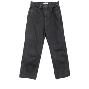 Slvrlake Classic Black London Shadow Ridge Denim Jeans Size 25