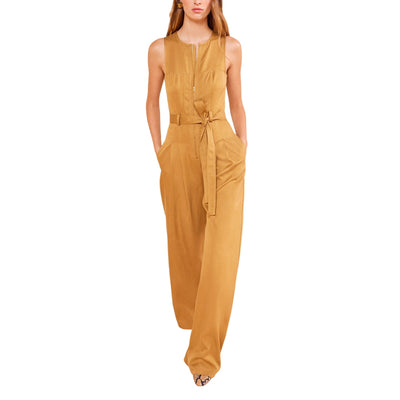 Ulla Johnson Belted Fawn Marin Jumpsuit Size 8