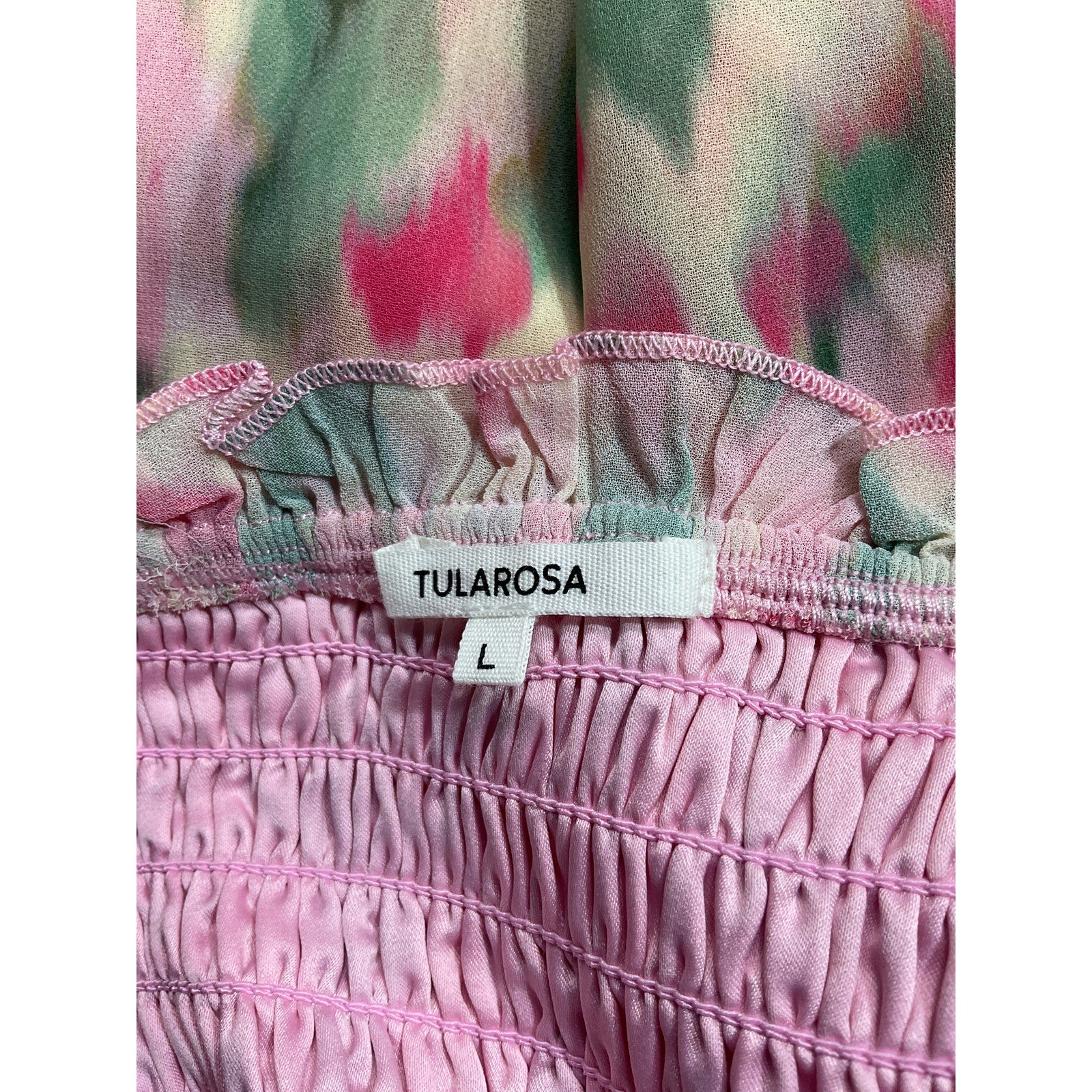 Tularosa 'Talia' Pink Mini Dress Size L