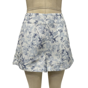 Hill House Home Floral Turquoise Lisette Shorts Size S