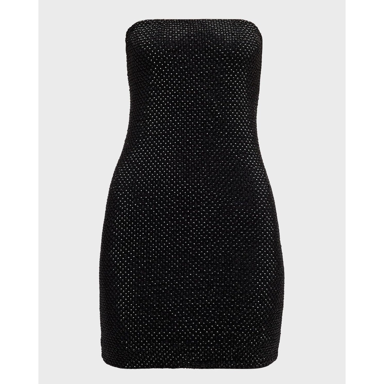Alice + Olivia 'Leia Embell' Black Strapless Sleeveless Mini Dress Size 2