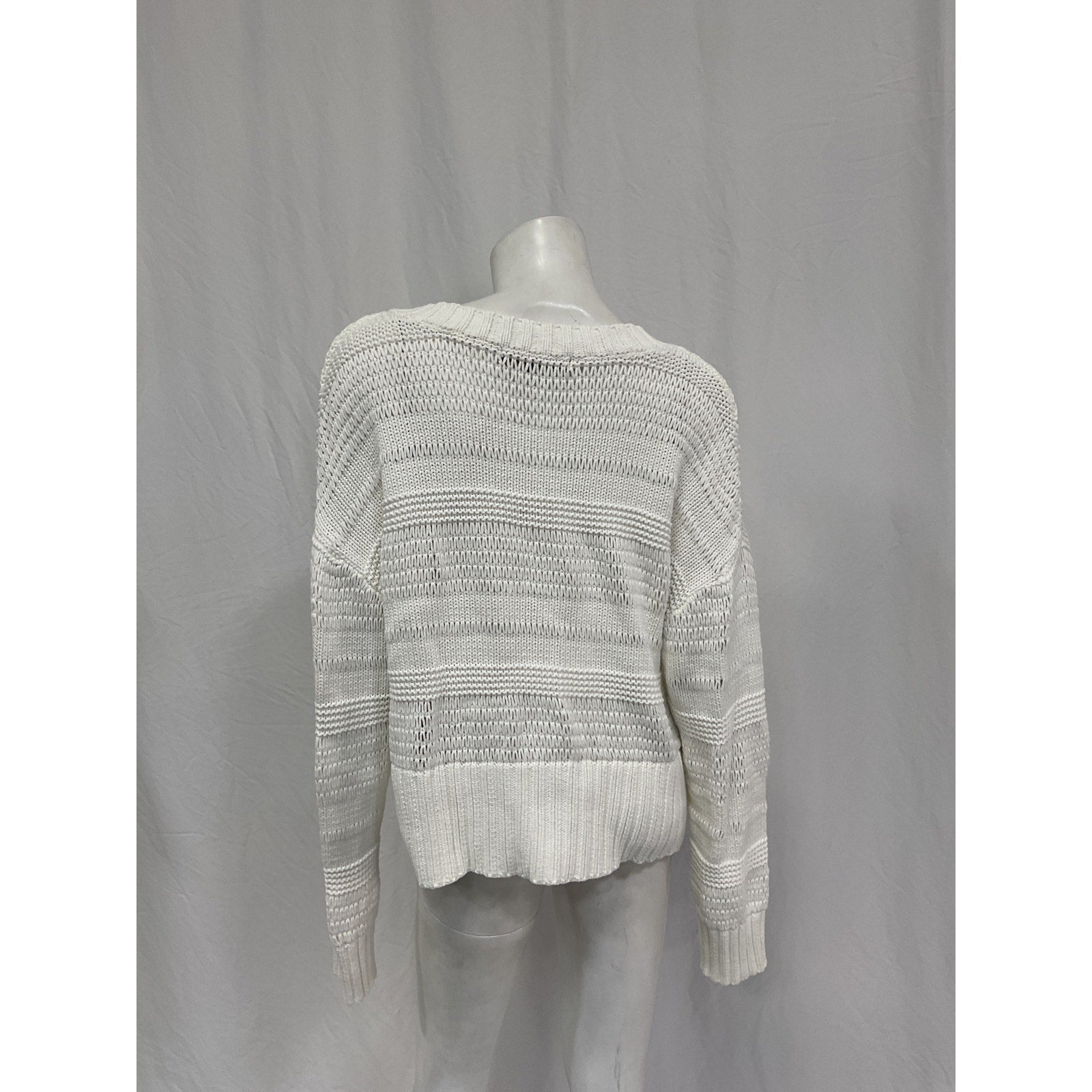 House Of Harlow 1960 'Conor' White Cotton Sweater Size XS