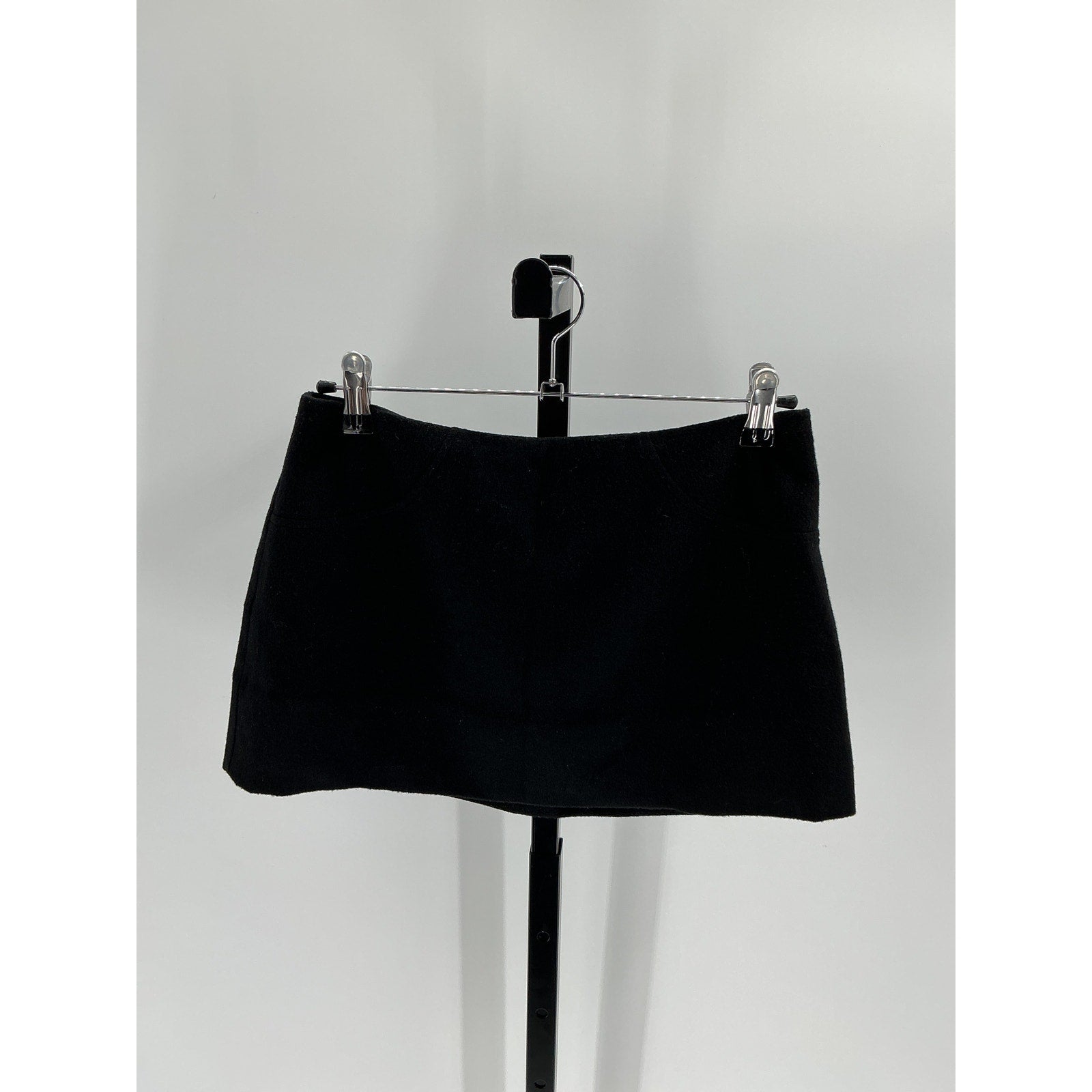 Reformation 'Petites' Black Polyester Buxton Skirt Size 4