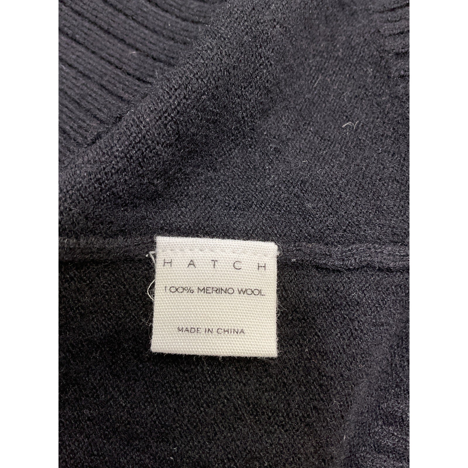 Hatch 'The Melissa' Black Sweater Dress Size 3