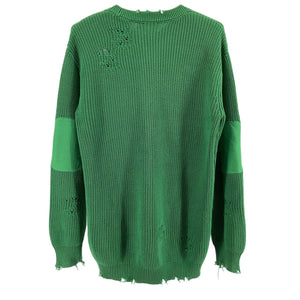 Ser.o.ya Distressed Amazon Green Devin Sweater Size S