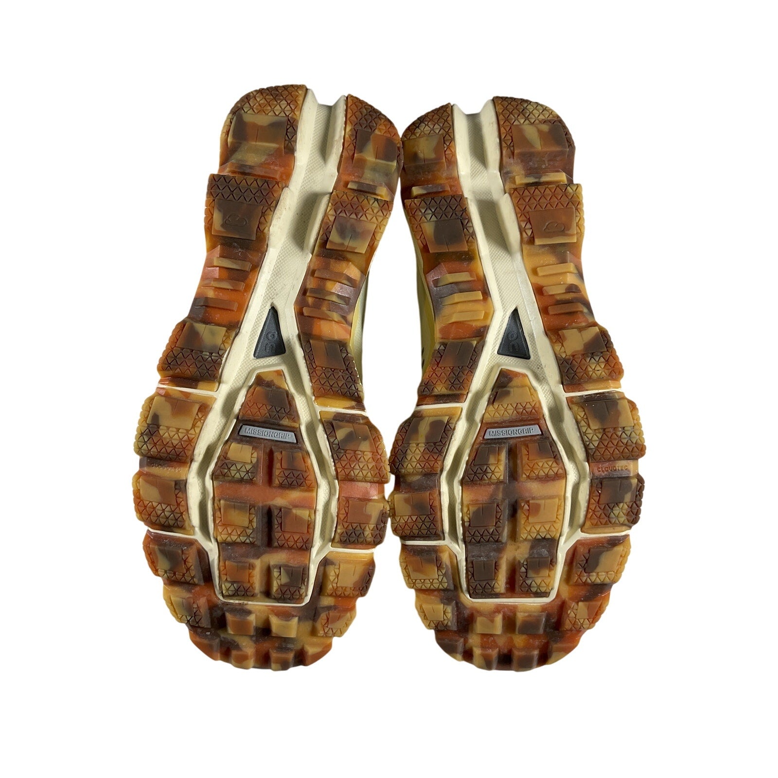 Loewe + 'On Cloudventure' Yellow Mesh 2.0 Rubber-Trimmed Paneled Recycled-Mesh Sneakers Size 8.5