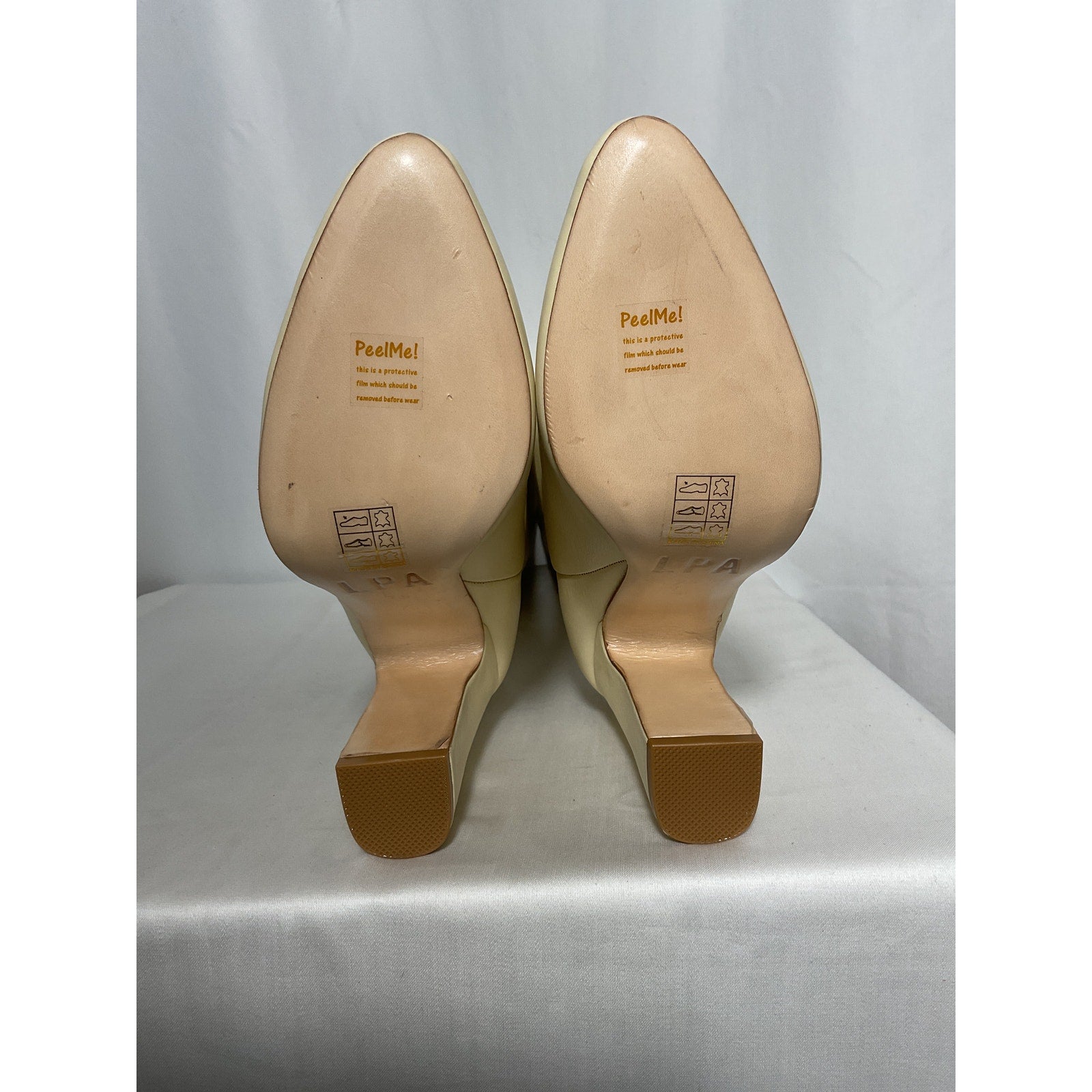 Lpa 'Greta' White Leather Boot Size 7.5
