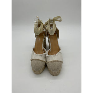 Castañer 'Catalina' Tan Wedge Size 37