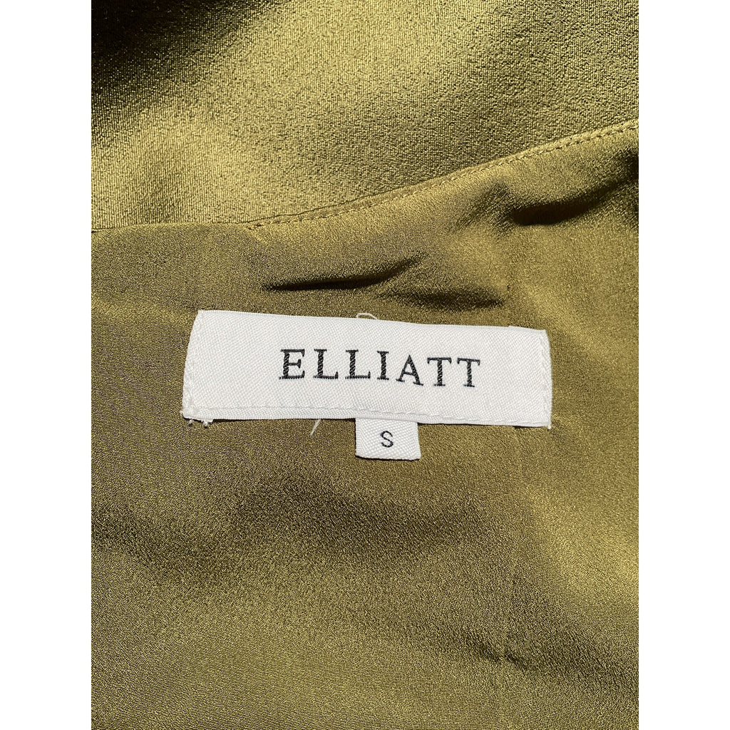 Elliatt 'Camo' Green Polyester Dress Size S