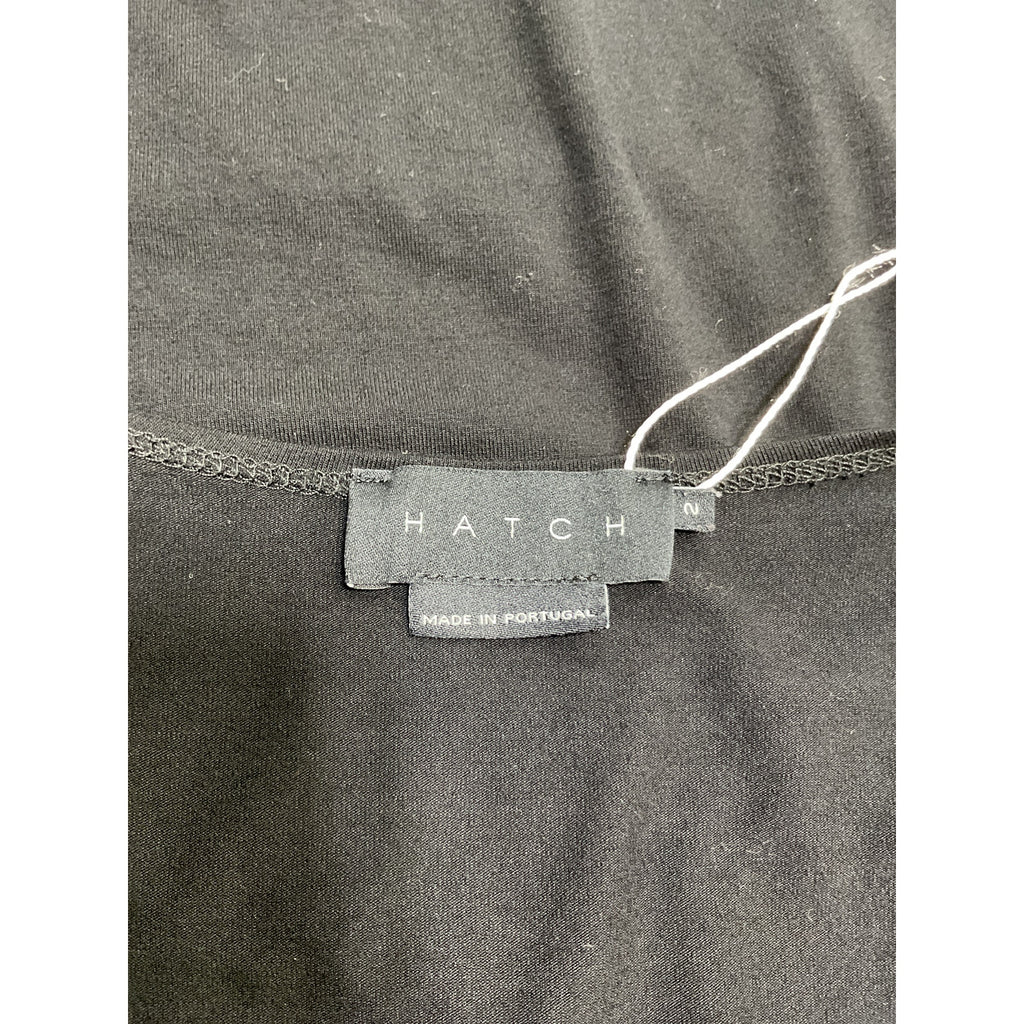 Hatch 'The Perfect' Black Polyester Vee Top Size 2